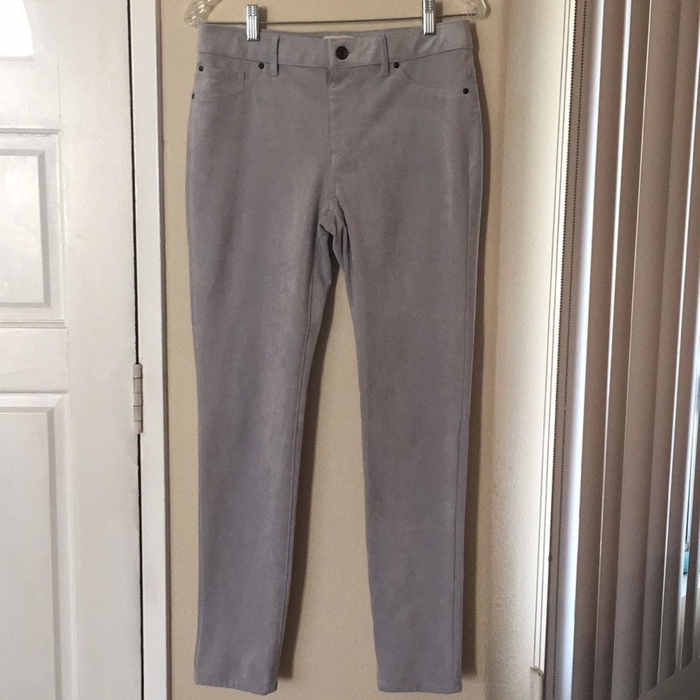 Chico’s ladies pant SZ 00 EUC suede feel